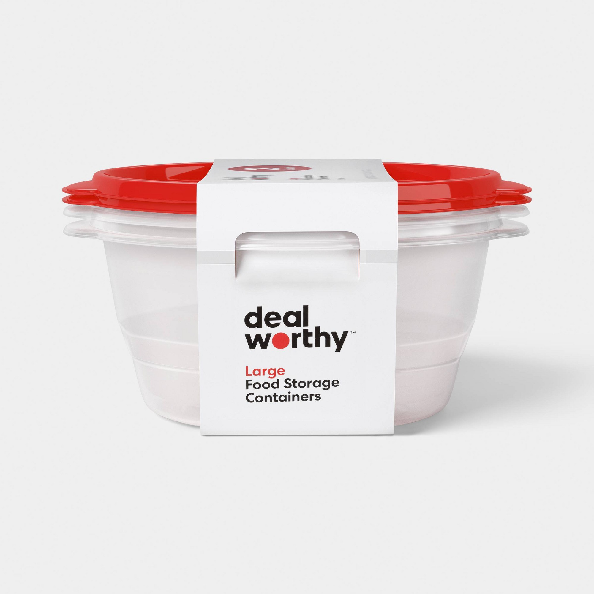 Food Storage Pantry - Duże okrągłe pojemniki do przechowywania żywności