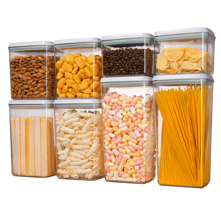 Food Storage Pantry - Zestaw hermetycznych pojemników do przechowywania żywności,