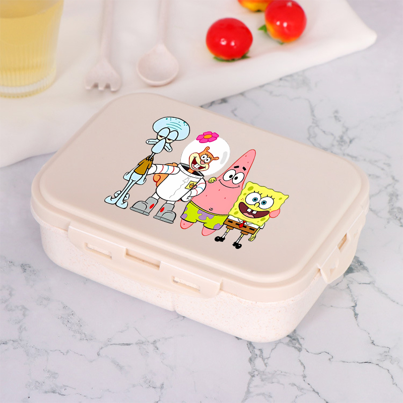 Food Storage Containers B&M - Nowy Lunchbox SpongeBob SquarePants z nadrukiem