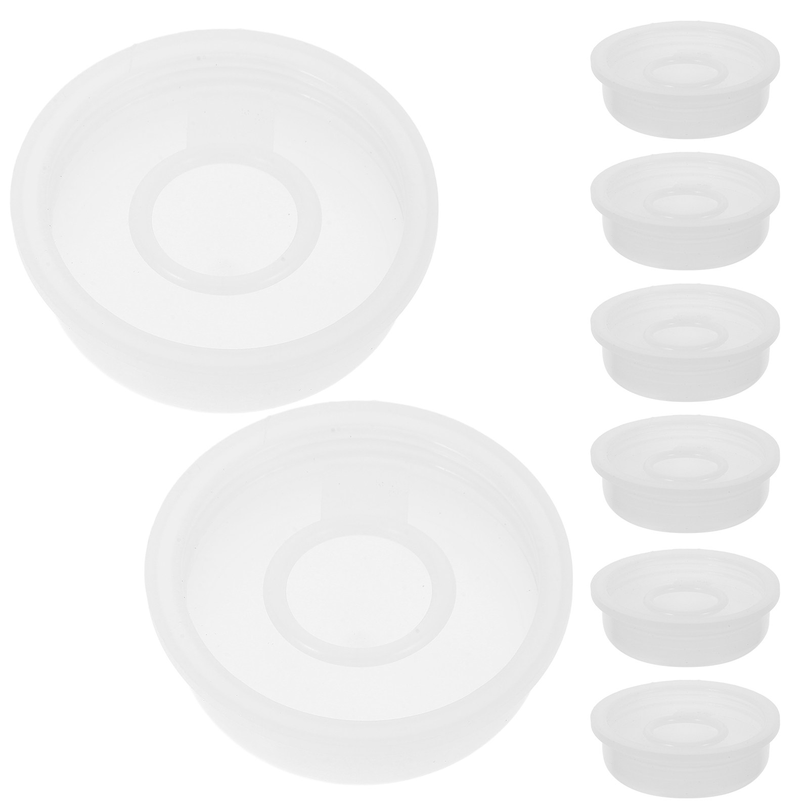 Food Storage And - 10 szt. Plastikowe pokrywki do wiader