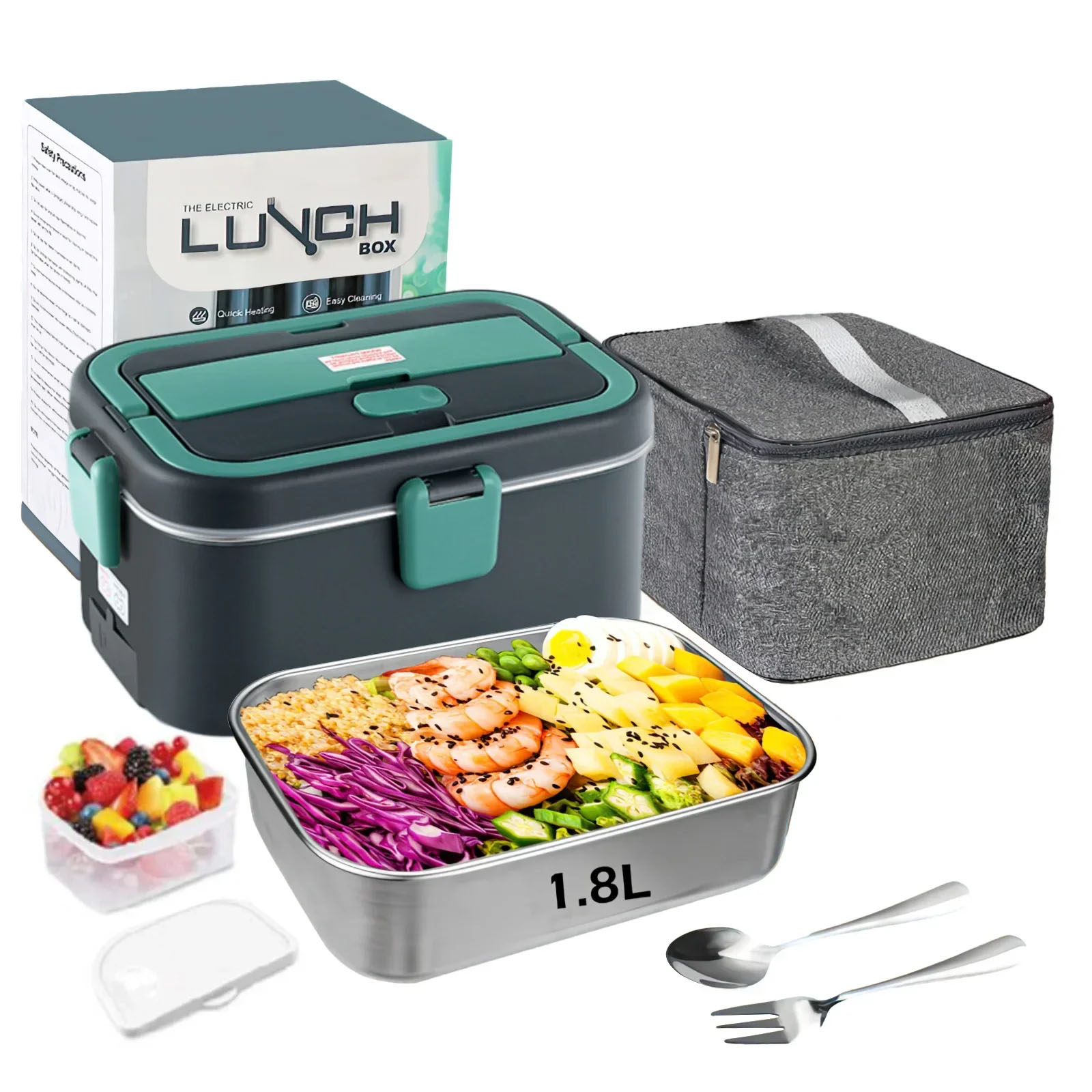 Food Storage Warmer - Elektryczny podgrzewacz do żywności 1,8 l