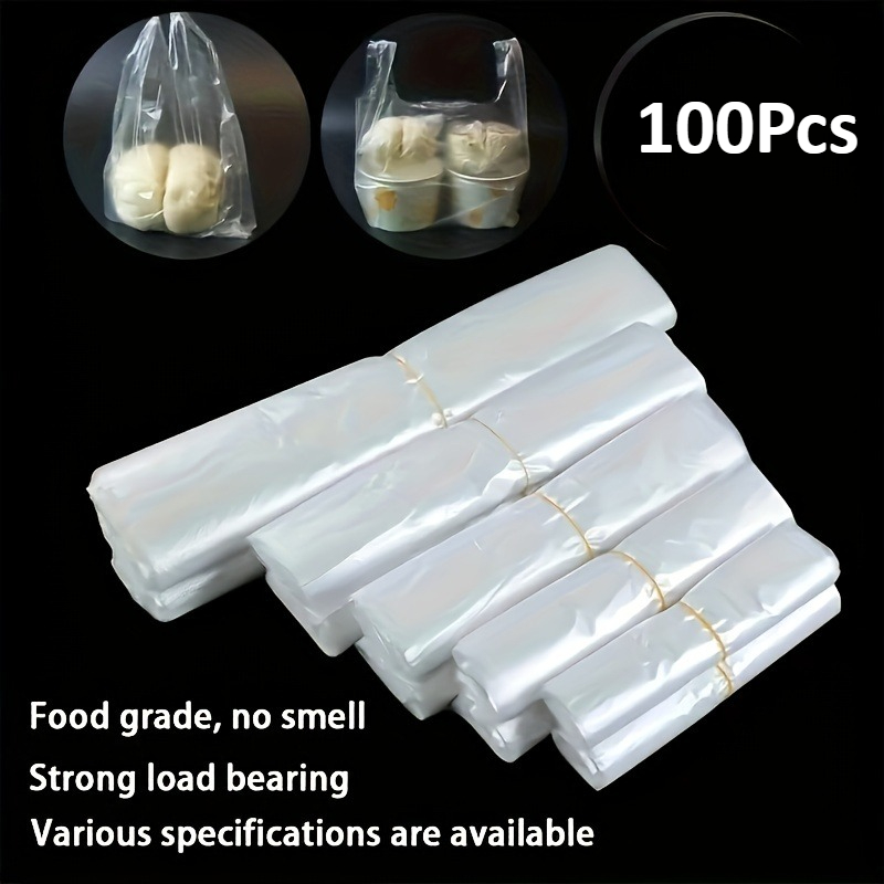 Food Storage And - 100 szt. Mini Przezroczyste Jednorazowe Plastikowe