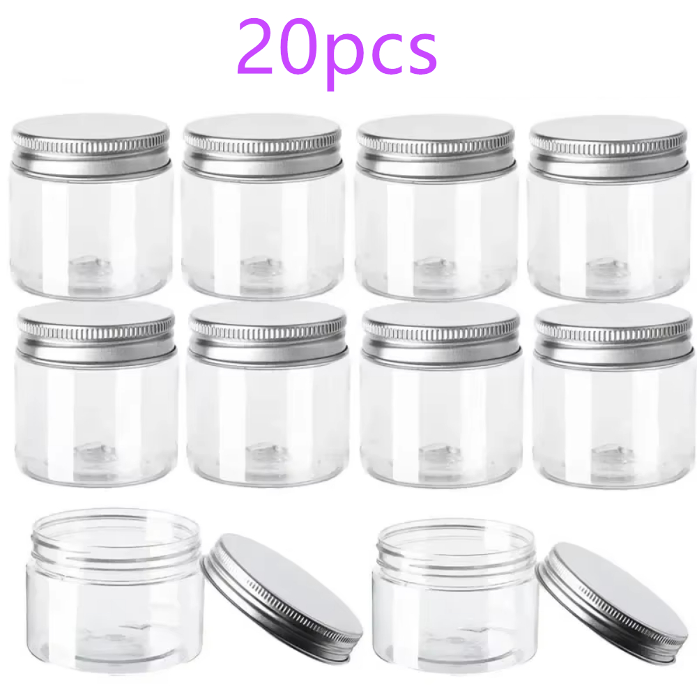 Food Storage Drums - 20 sztuk/partia 30/50/60/80ml słoiki do przechowywania