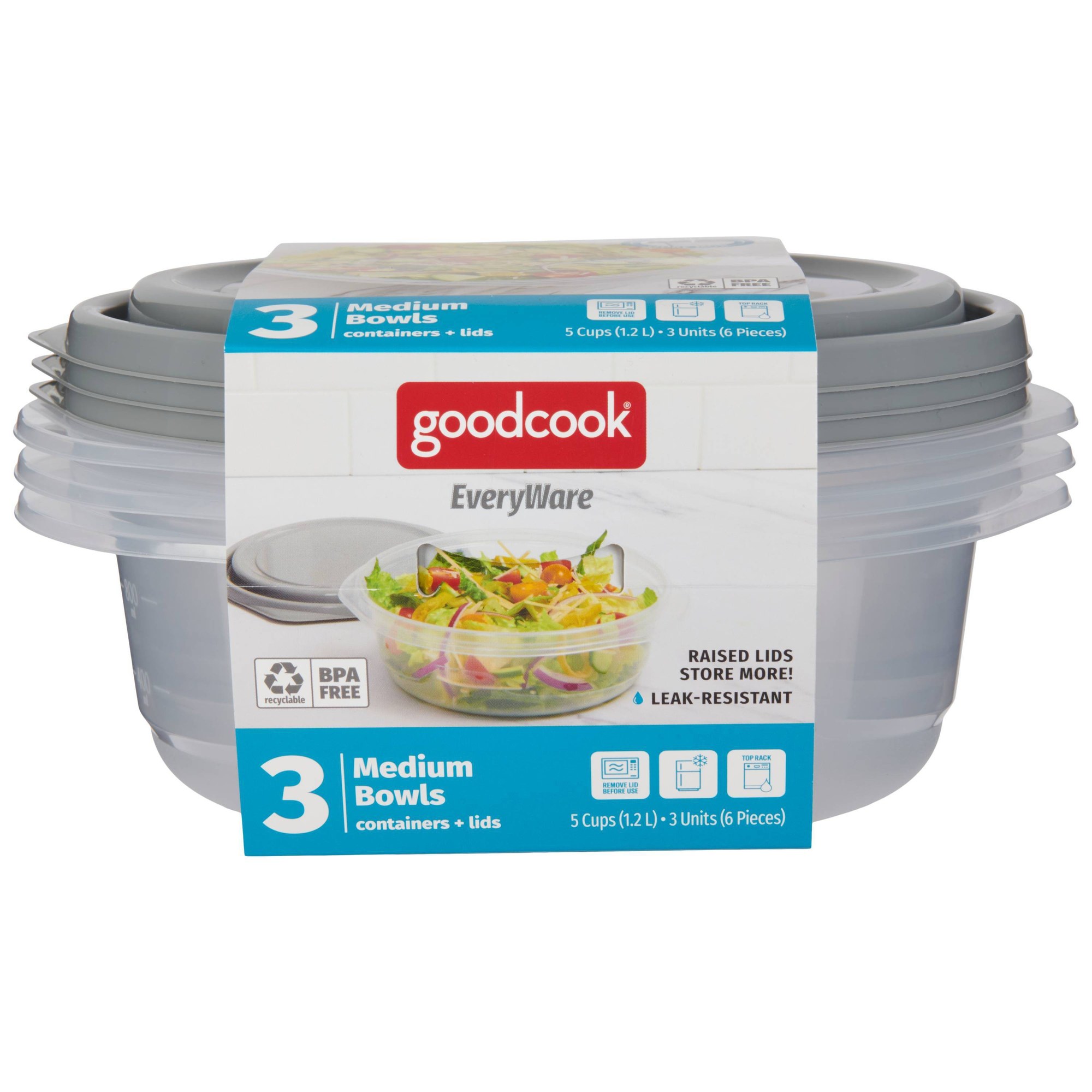 6 sztuk okrągłych pojemników n – Food Storage Pantry recenzja i cena
