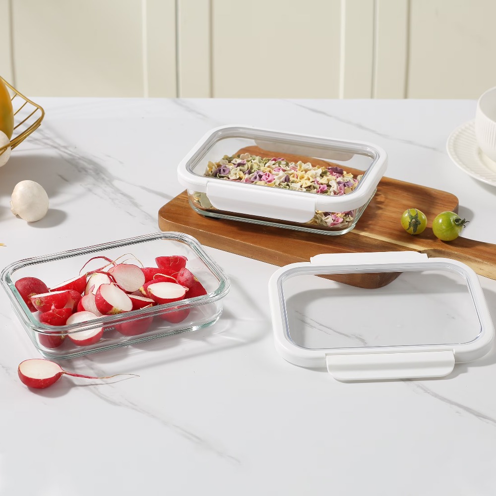 Prostokątny szklany pojemnik n – Best Food Storage recenzja i cena