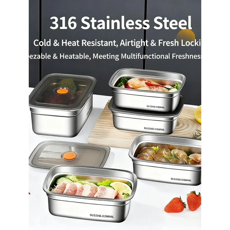 Pojemny, szczelny pojemnik na  – Food Storage Safety recenzja i cena