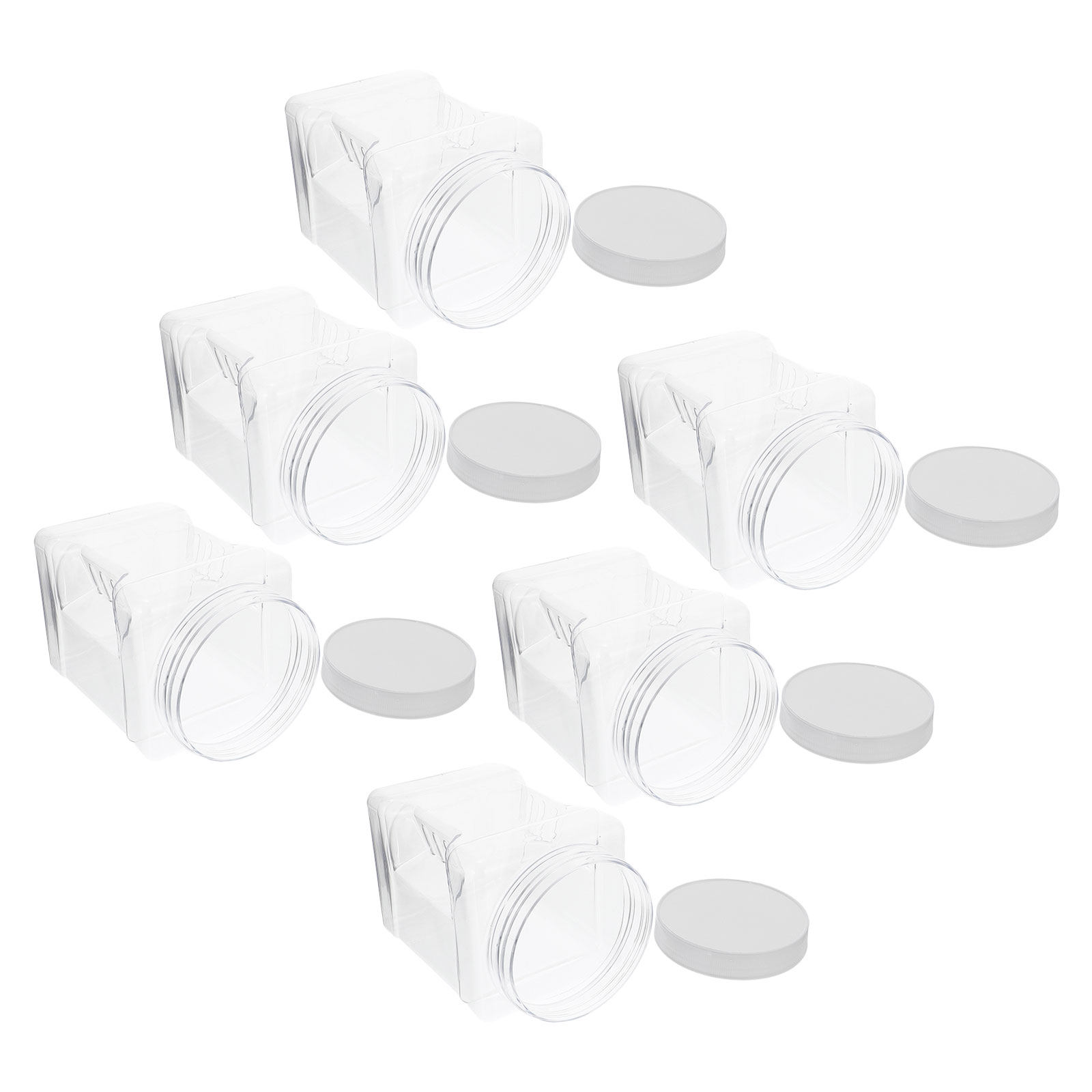 6 sztuk przezroczystych pojemn – Food Storage Pantry recenzja i cena