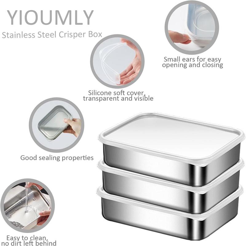 Pojemniki ze stali nierdzewnej – Food Storage And recenzja i cena
