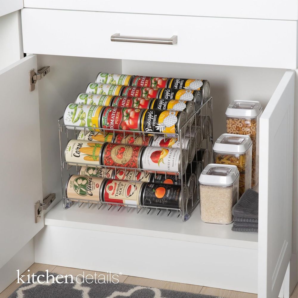 Organizer na puszki z 3 poziom – Food Storage Pantry recenzja i cena