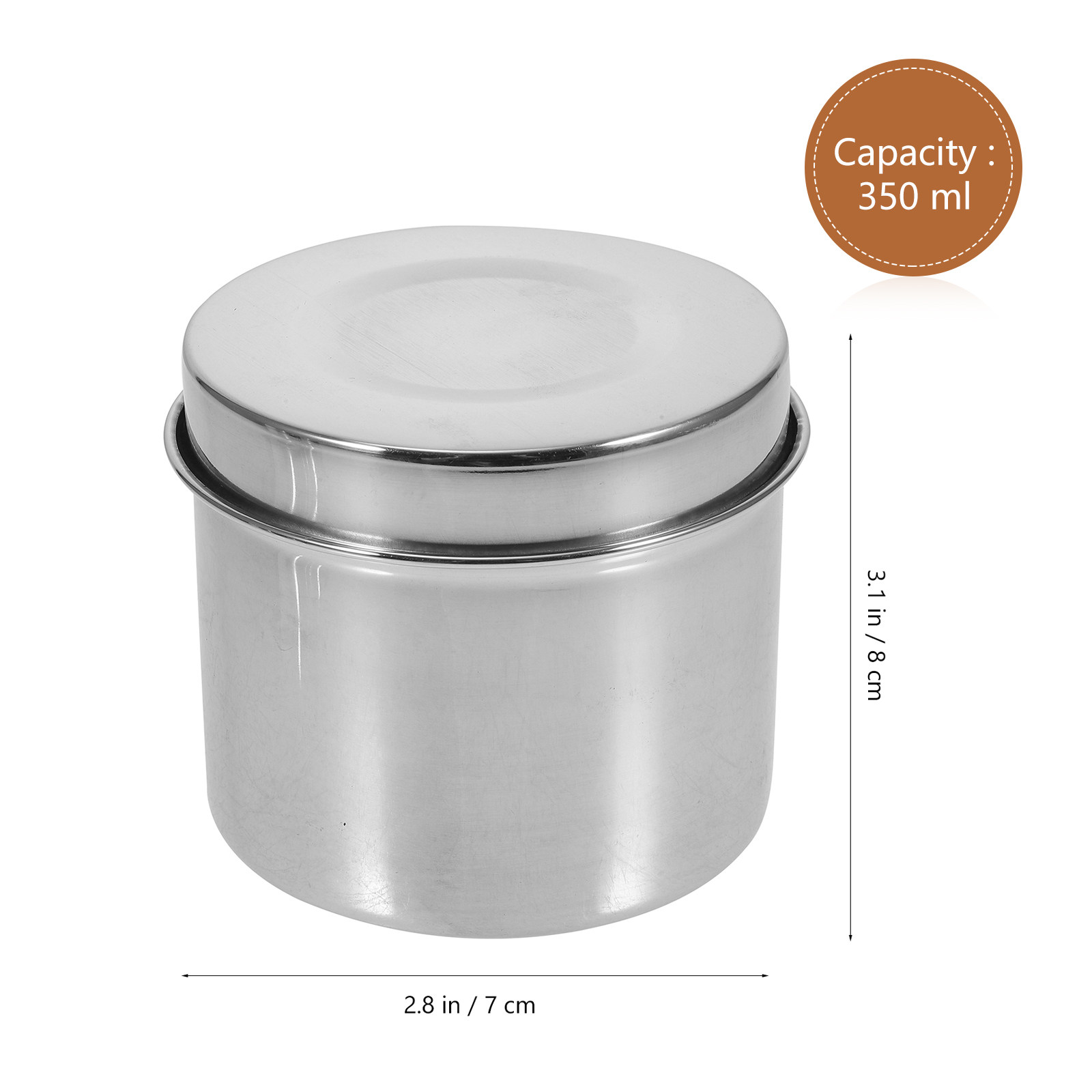 4 sztuki polerowanych pojemnik – Food Storage Food Safety recenzja i cena