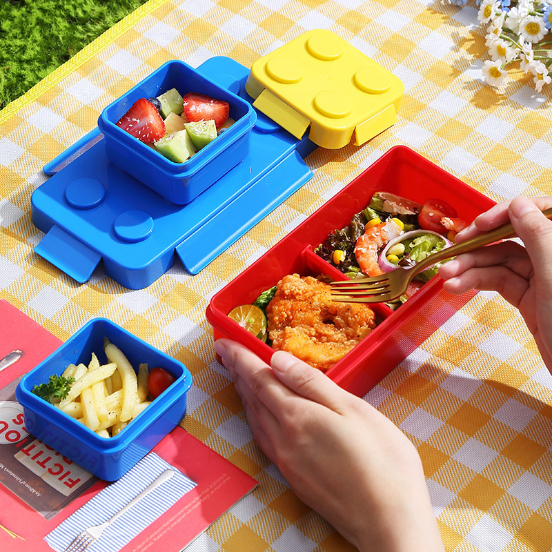 Kreatywny, zabawny pojemnik na – Food Storage Building recenzja i cena