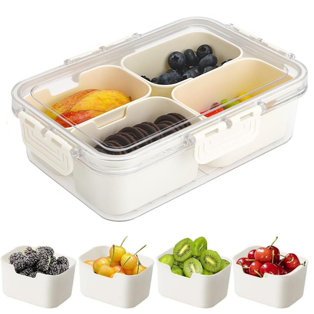 Przenośny pojemnik na żywność, – Food Storage With Compartments recenzja i cena