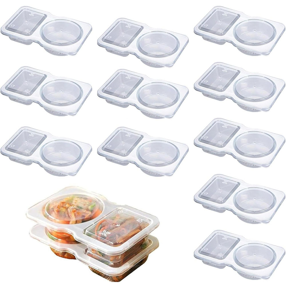 Dwukomorowe, jednorazowe, prze – Food Storage Safety recenzja i cena