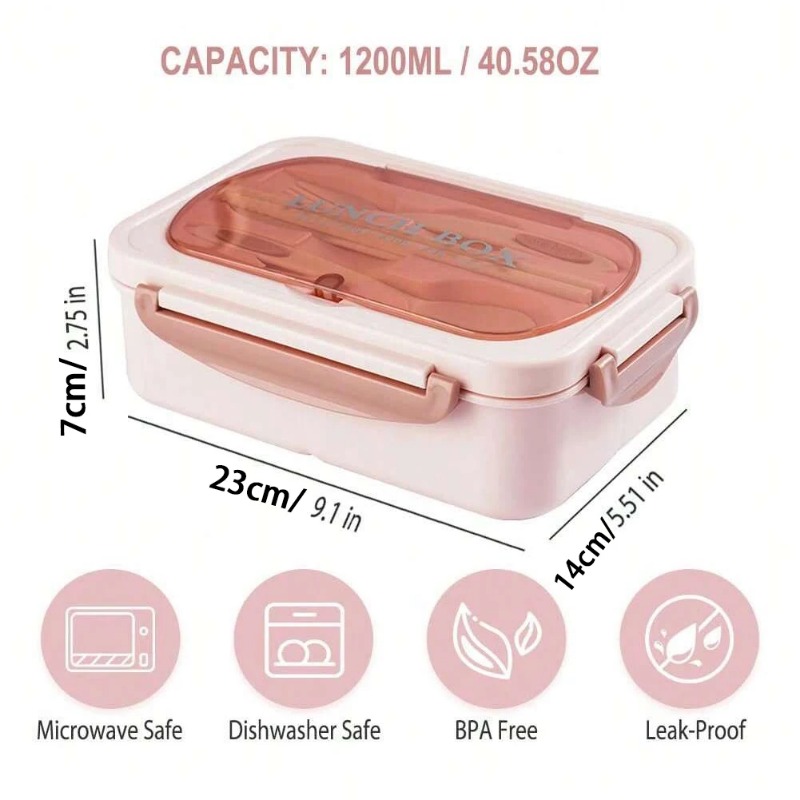 3 szt./1 szt. Pudełko Bento dl – Food Storage With Compartments recenzja i cena