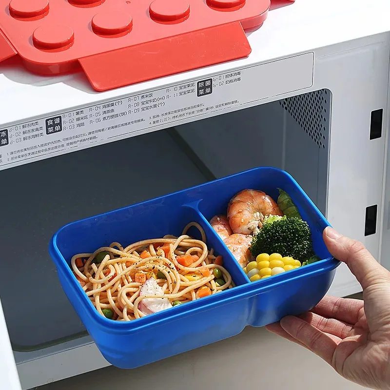 Pudełko na lunch DIY, klocki k – Food Storage Building recenzja i cena