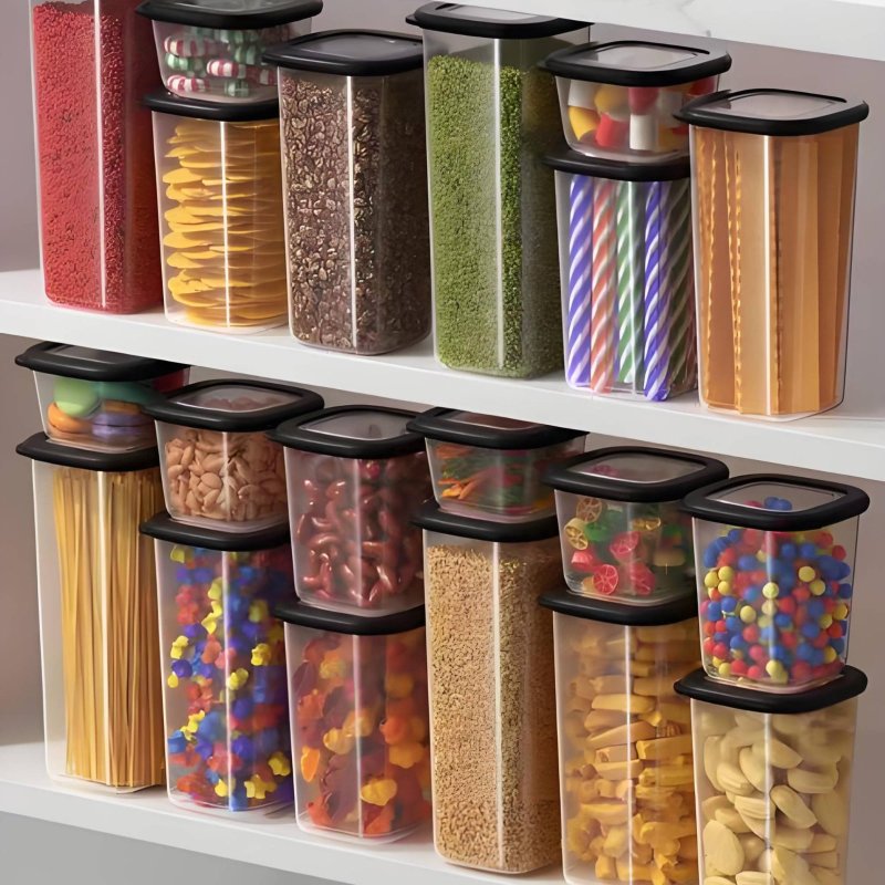 6-częściowy zestaw szczelnych  – Food Storage Pantry recenzja i cena