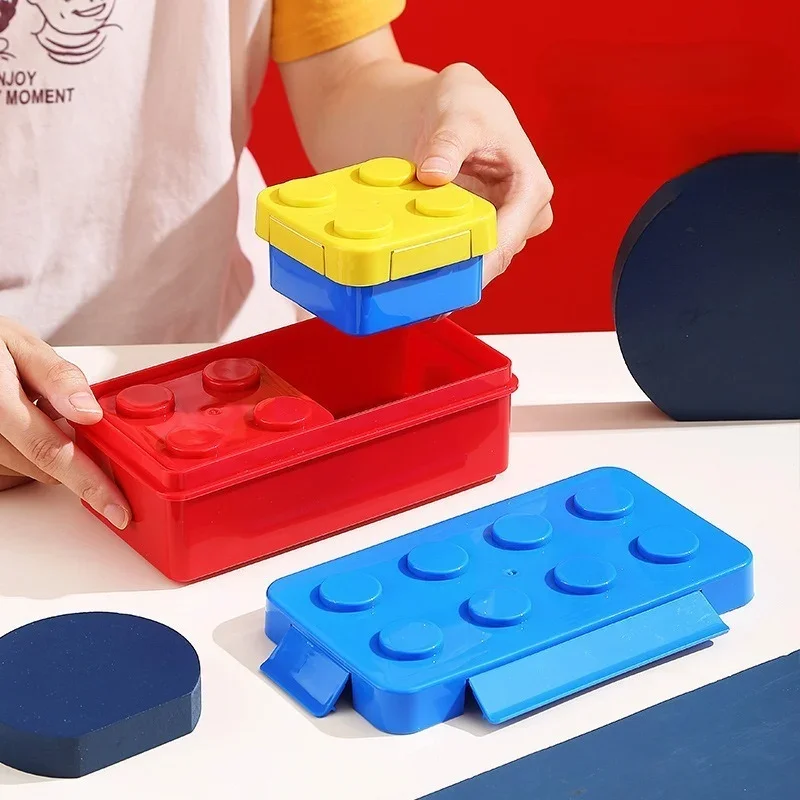Klocki pudełko na Lunch DIY dl – Food Storage Building recenzja i cena