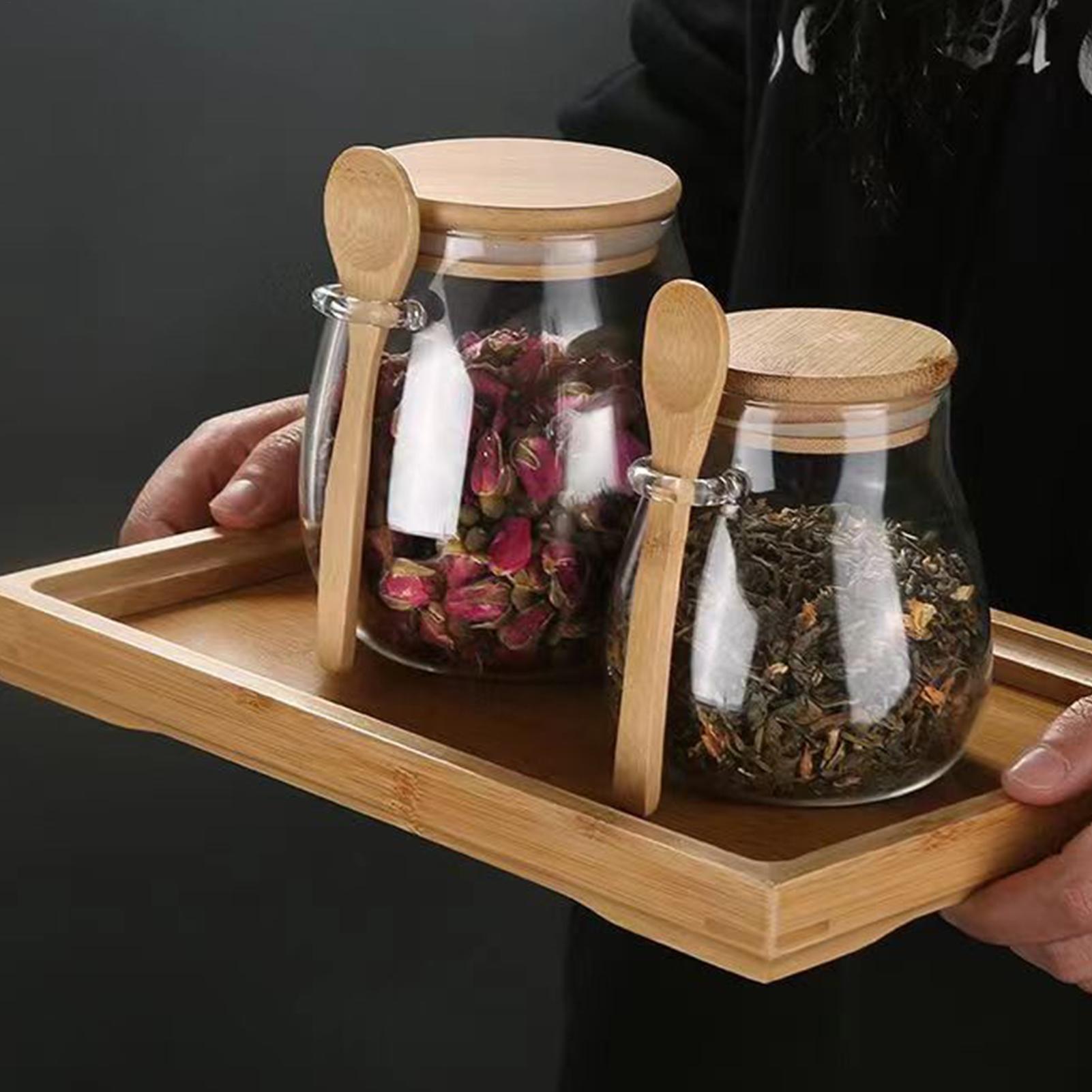 Szklany słoik na herbatę, szcz – Food Storage Food Safety recenzja i cena