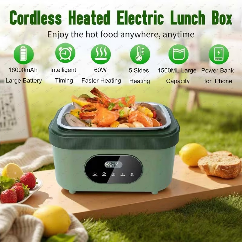 Gison 1.5L Przenośny Bezprzewo – Food Storage Warmer recenzja i cena