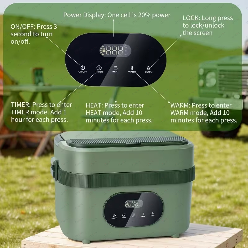 Gison 1.5L Przenośny Bezprzewo – Food Storage Warmer recenzja i cena