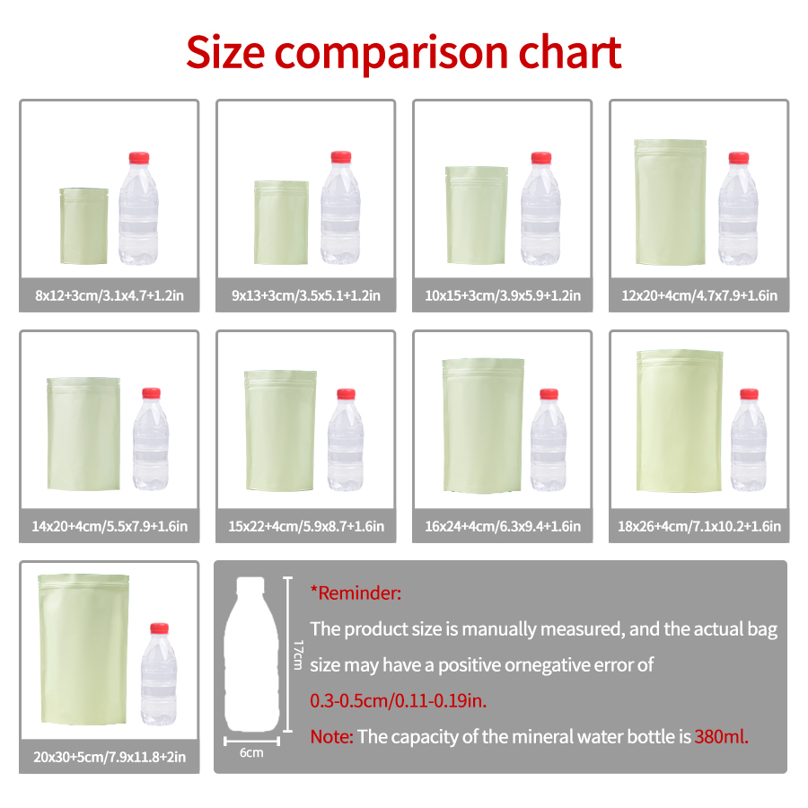 50/100 szt. Matowe, blady żółt – Food Storage And recenzja i cena