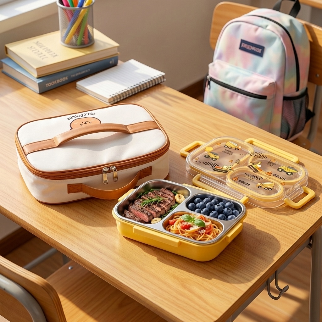900ML Uroczy pojemnik na lunch – Food Storage Safety recenzja i cena