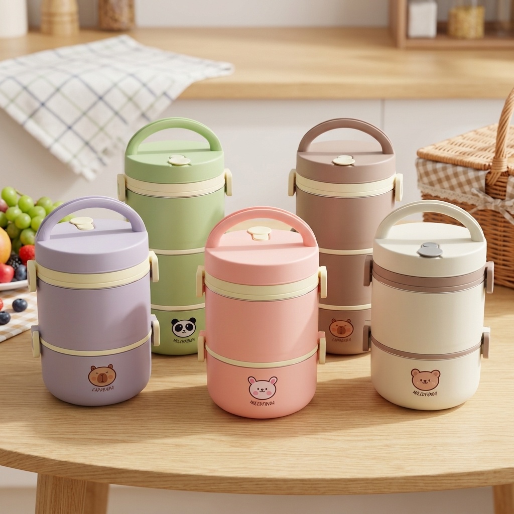 Zestaw termiczny do lunchu ze  – Food Storage Containers B&M recenzja i cena