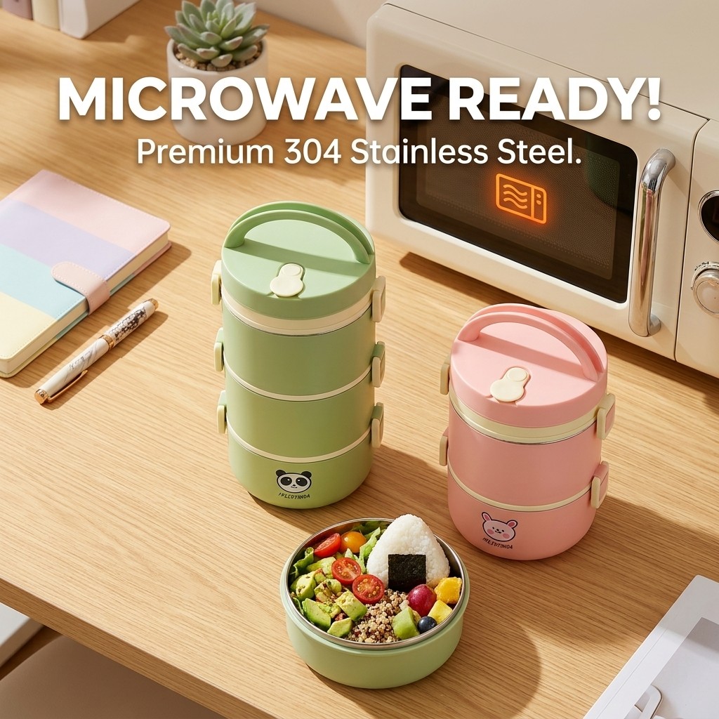 Zestaw termiczny do lunchu ze  – Food Storage Containers B&M recenzja i cena