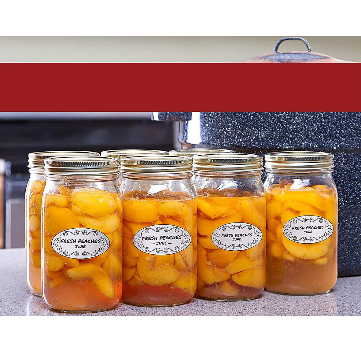 150 szt. Owalnych etykiet do k – Food Storage 1 Year recenzja i cena