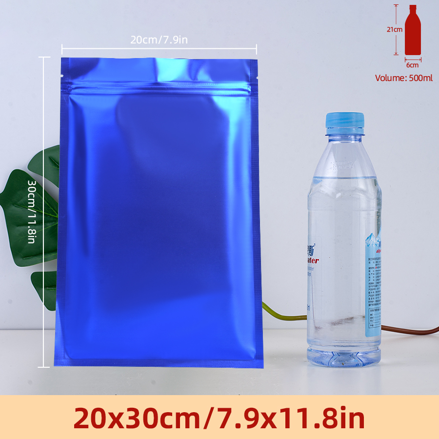 100 szt. Matowych niebieskich  – Food Storage And recenzja i cena