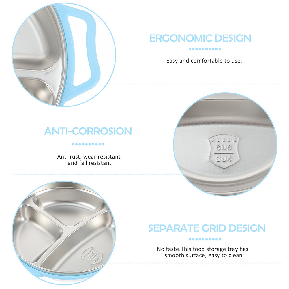 Dzielona miska ze stali nierdz – Food Storage With Compartments recenzja i cena
