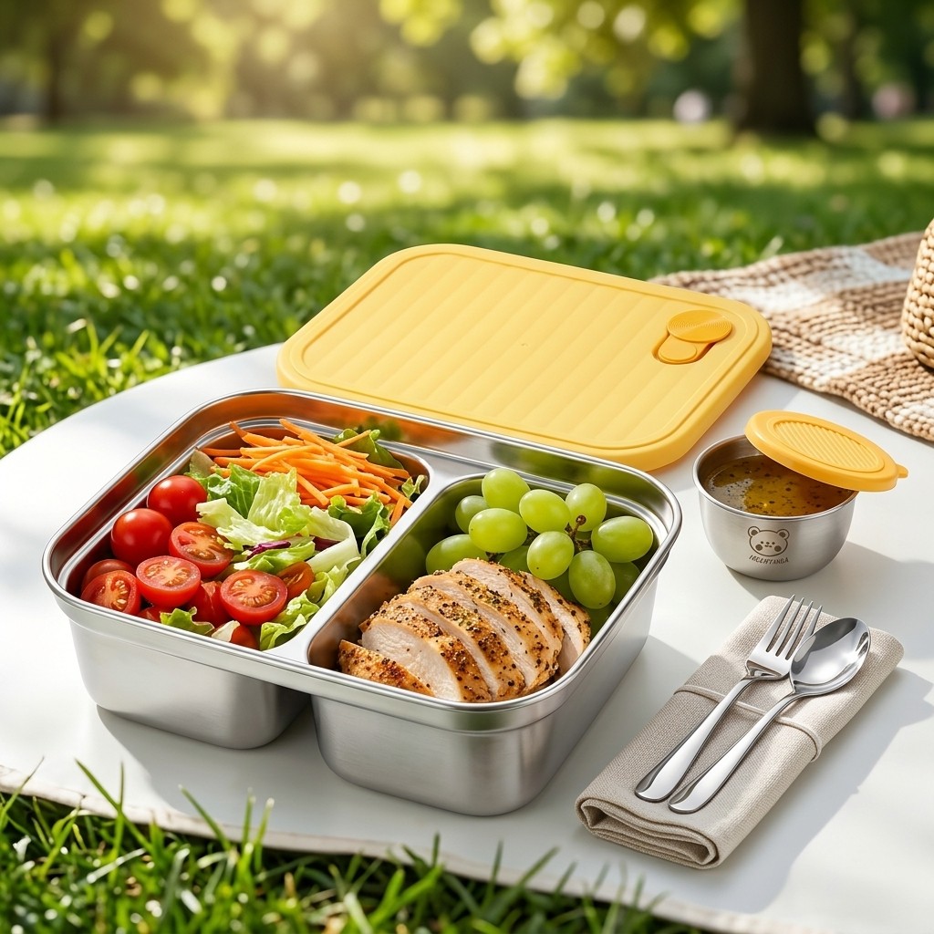 Pojemnik na lunch ze stali nie – Food Storage Containers B&M recenzja i cena