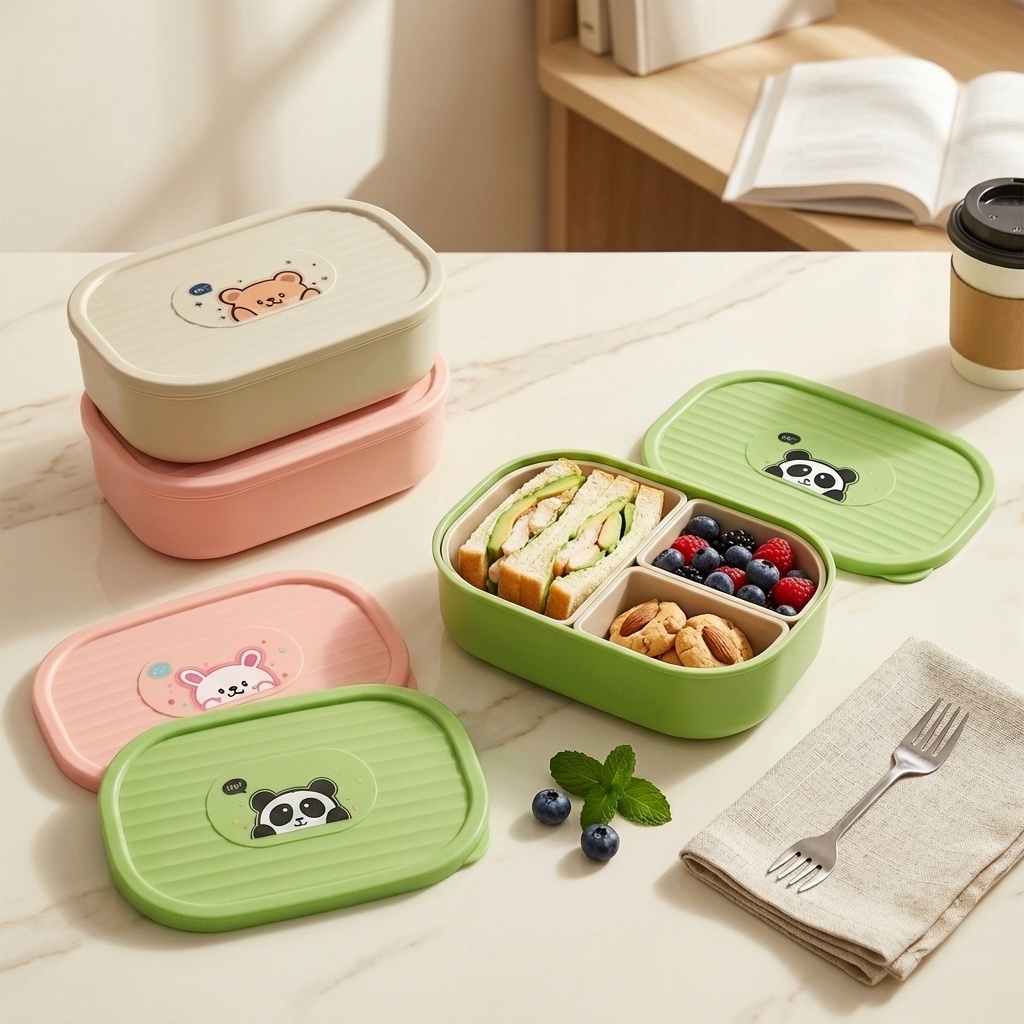 Uroczy plastikowy pojemnik na  – Food Storage Safety recenzja i cena