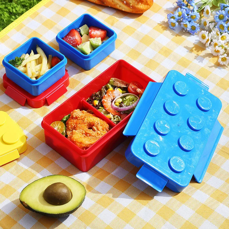 DIY klocki do budowy pudełko n – Food Storage Building recenzja i cena
