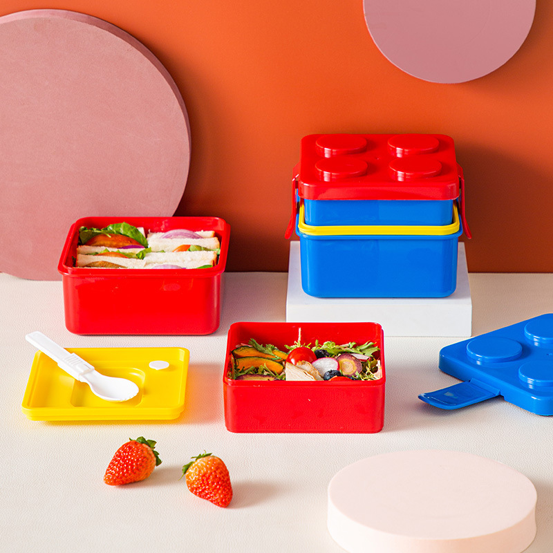 DIY klocki do budowy pudełko n – Food Storage Building recenzja i cena