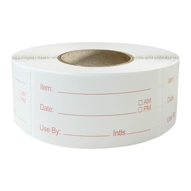 500 szt./rolka 5*2,5 cm Naklej – Food Storage Restaurant recenzja i cena